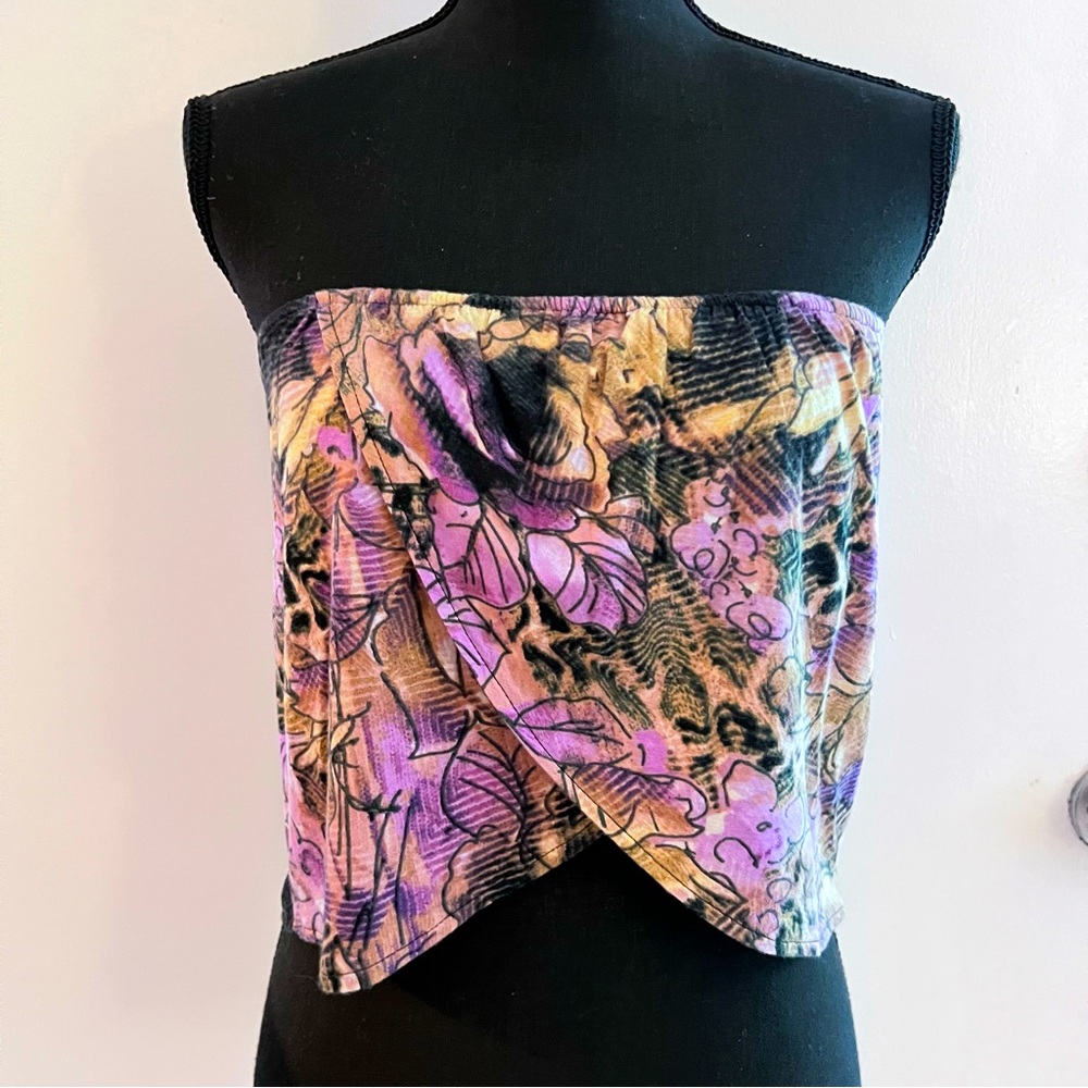 NWT Leith Bandeau Crop Top